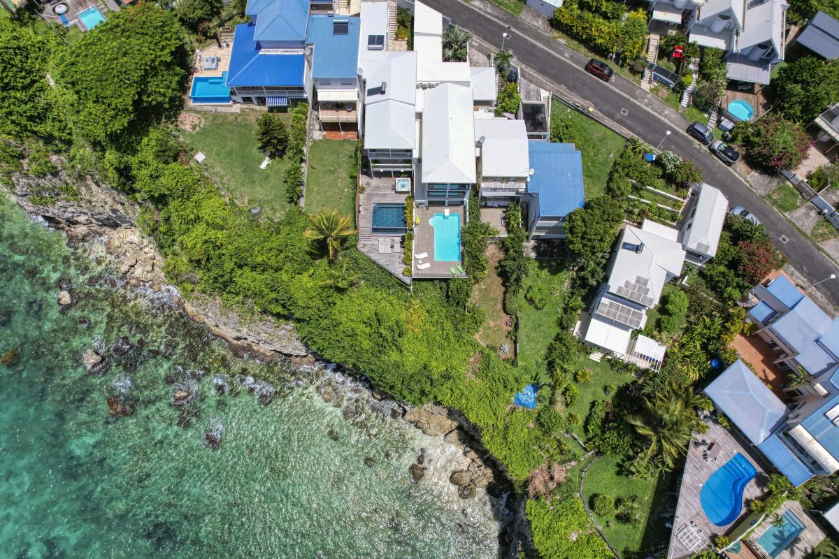 Location villa 8 personnes Gosier Guadeloupe-vue du ciel-41